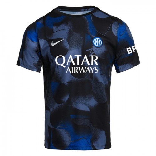 Günstige Fußballtrikots Inter Mailand Pre-Match 2024-25 Kurzarm Günstige Fußballtrikots Inter Mailand Pre-Match 2024-25 Kurzarm